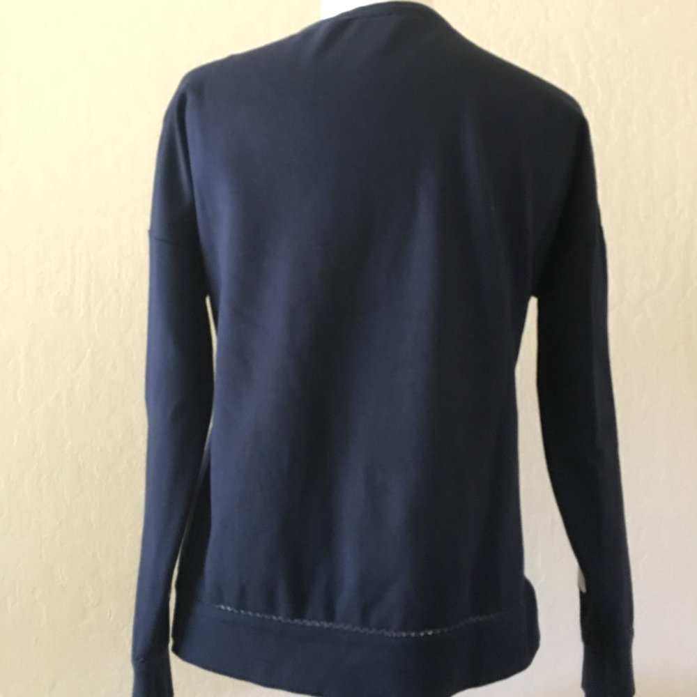 Victoria Beckham for Target Navy Blue Sweatshirt - Picture 4 of 6